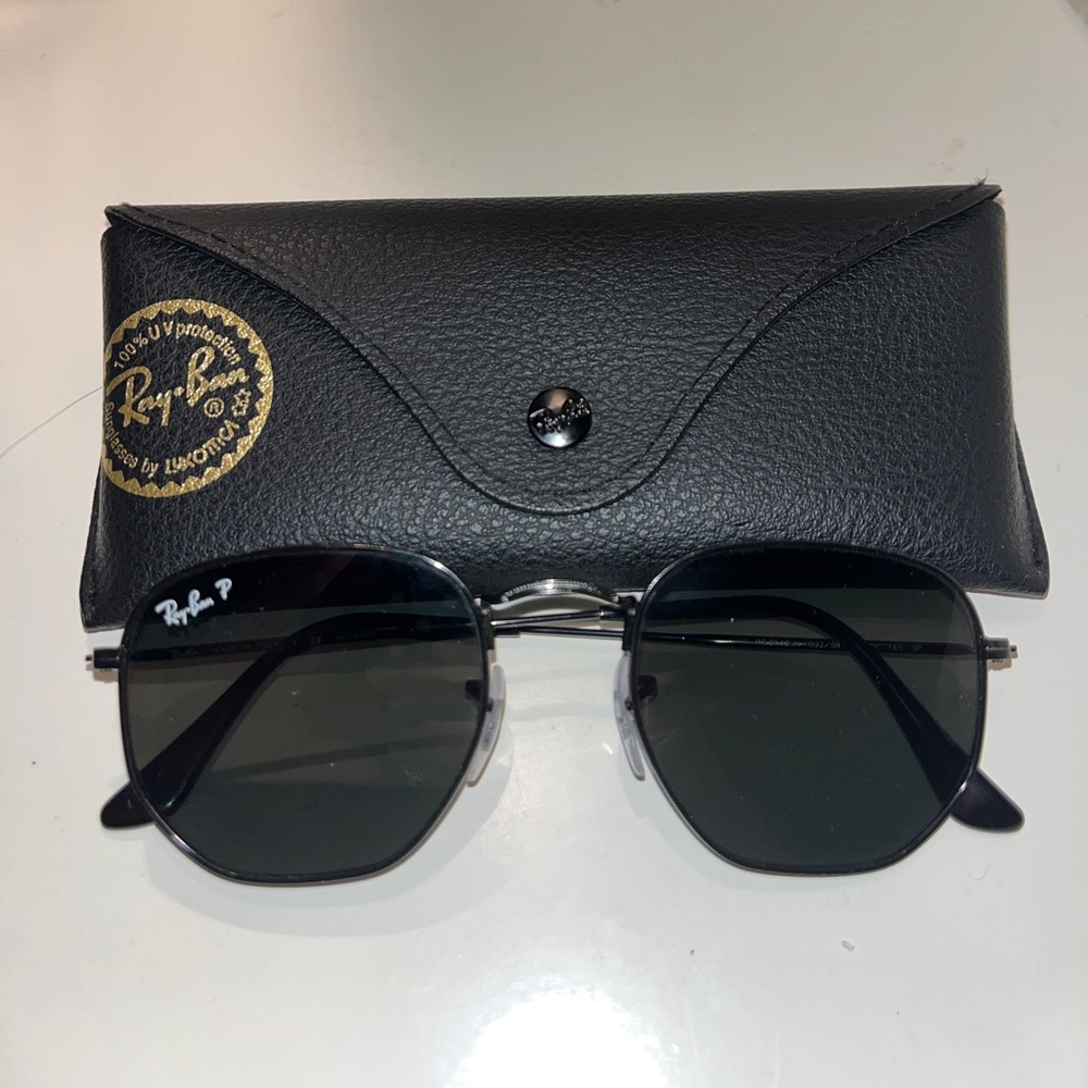 Ray-Ban Hexagonal Polarized Sunglasses